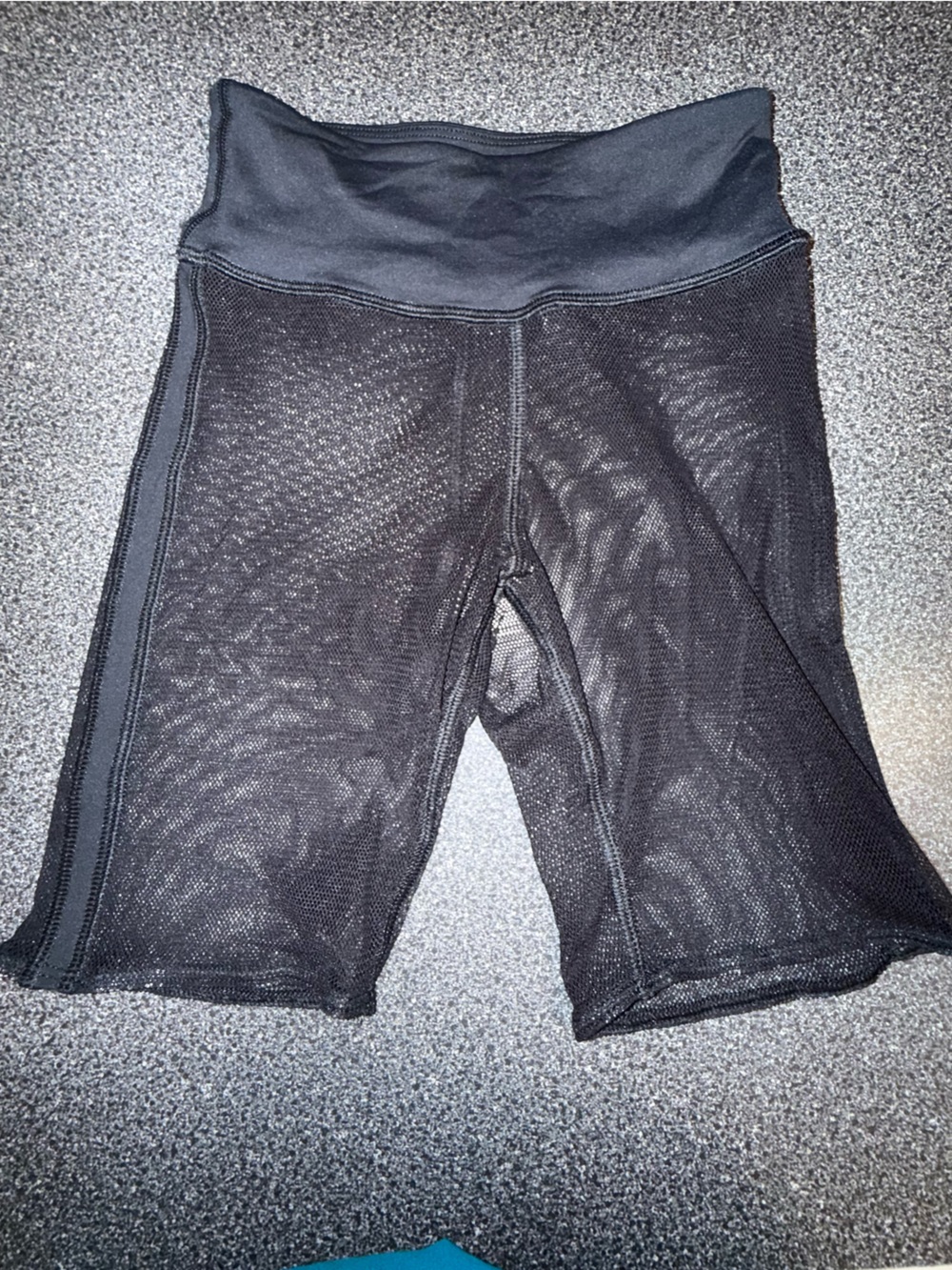 Tiger FridayBlack Mesh Biker Shorts Size Adult XS.‎